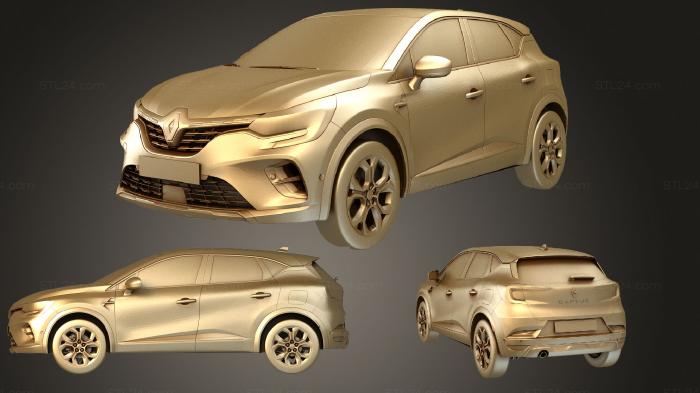 Vehicles (Renalut Captur 2020, CARS_3248) 3D models for cnc